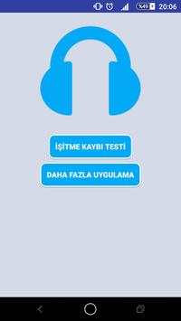 Ear Hearing Loss Test. screenshot 1