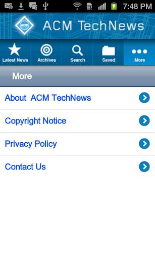 ACM TechNews screenshot 5