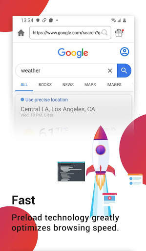 Cherry Browser Fast and Secure Browser screenshot 3