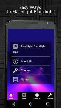 Flashlight Blacklight Tips screenshot 1