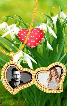 Love Locket Photo Frames 2 تصوير الشاشة
