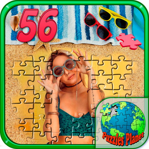 Girl's puzzles icon