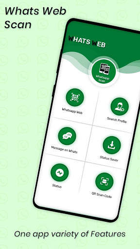 Whatsweb web scan: WA Status Saver, Dual WA App screenshot 1
