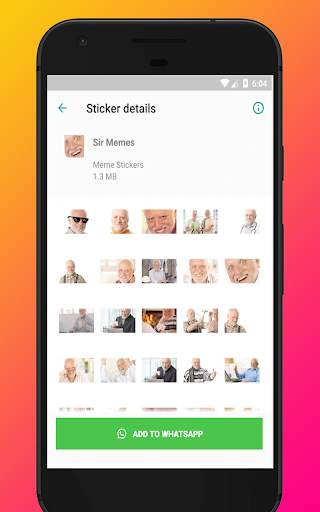 😂 WAStickerApps Funny Memes Stickers for WhatsApp screenshot 3