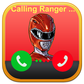 Free Call From Power-Ranger Fake icon