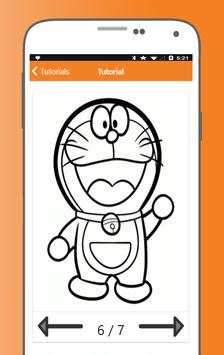 How to Draw Doraemon Characters screenshot 2