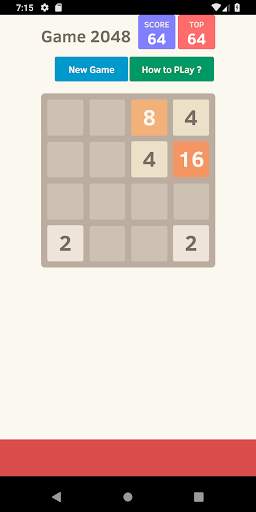 Game 2048 screenshot 3