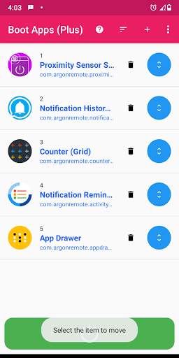 Boot Apps (Plus) 3 تصوير الشاشة