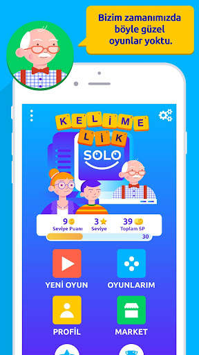 Kelimelik Solo screenshot 1
