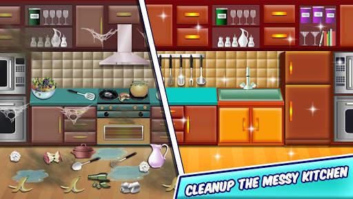 Girl Family House Cleaning screenshot 2