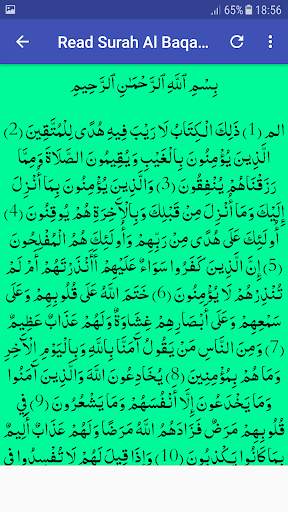 Surah Al Baqarah MP3 Offline - screenshot 3