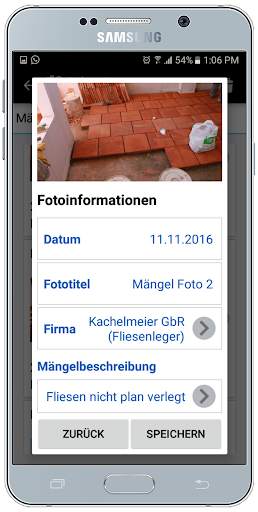 Bauskript Bautagebuch App screenshot 8