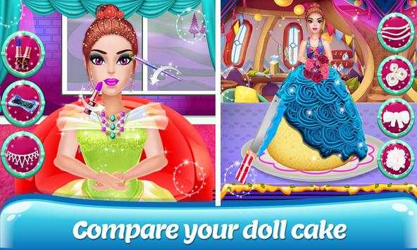 Ice cream Cake Maker : doll cakes games for girls screenshot 2