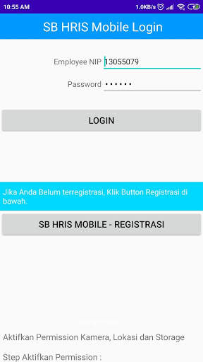 SB HRIS Mobile screenshot 1