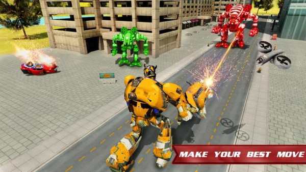 Autobots Robot Car War screenshot 1