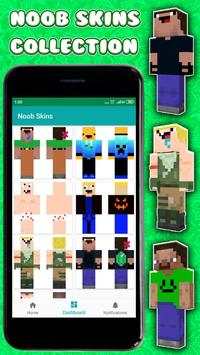 Skins for Minecraft PE - Noob Collection screenshot 1