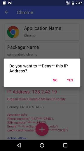 Privacy Firewall screenshot 4