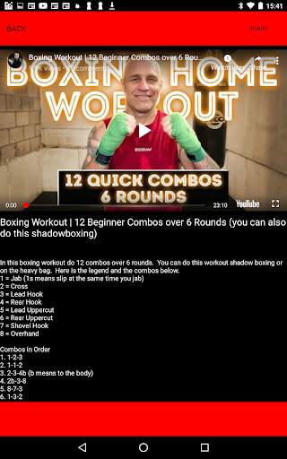 Precision Boxing Coach Lite screenshot 16