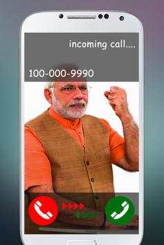 Modi Fake Call & SMS screenshot 2