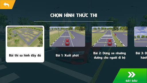 Học Sa Hình GPLX 3D - Ôn thi G screenshot 4