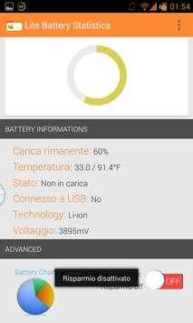 Lite Battery Statistics screenshot 3