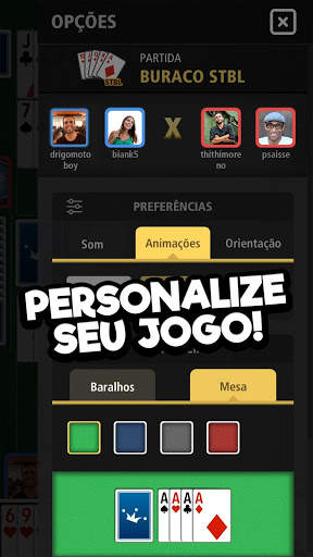 Buraco Online Jogatina: Jogos de Cartas de Baralho screenshot 7