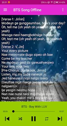 BTS Songs Offline screenshot 2