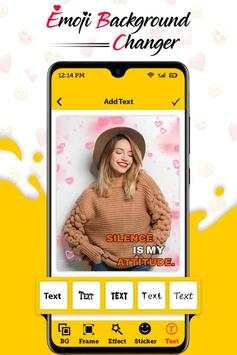 Emoji Background Changer : Photo Changer Editor screenshot 6