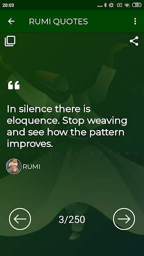 Rumi Quotes Offline screenshot 3