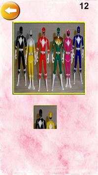 Power Rangers jigsaw game screenshot 5