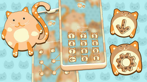 Cartoon Kitten Launcher Theme screenshot 5