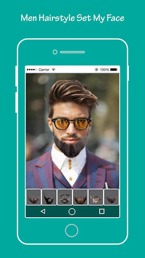 Men Hairstyle Set My Face screenshot 1