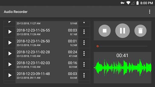 Audio Recorder (No Ads) screenshot 2