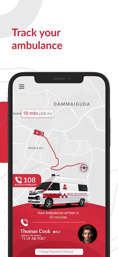 AmbiPalm - Ambulance Booking | Blood Donor App screenshot 4