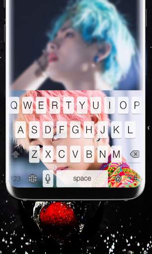 Keyboard BTS V Theme स्क्रीनशॉट 5