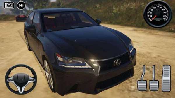 Driving Lexus GS 350 Racing Simulator screenshot 1