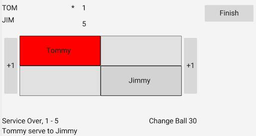 Badminton Score screenshot 1