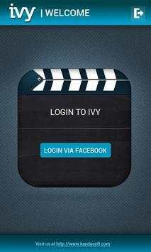 Ivy Instant Video for Facebook screenshot 1