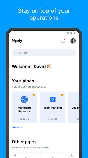 Pipefy - Workflow & Processes 1 تصوير الشاشة