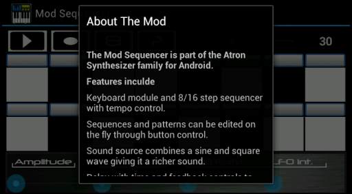 Mod Sequencer and Synthesizer screenshot 2