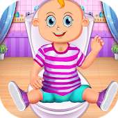 New Baby Day Care Game: Dress Up & Makeup Fun logo