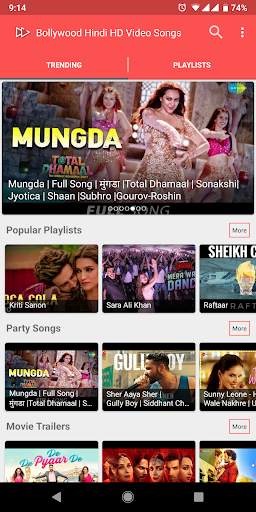 Bollywood Hindi HD Video Songs screenshot 2