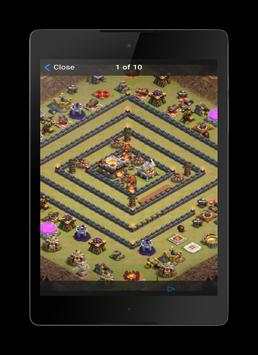 Mappe guerra clash of clan screenshot 11