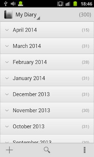 My Diary (gray) screenshot 5