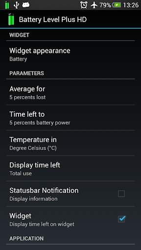 Battery Level Plus HD Lite screenshot 3