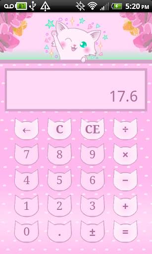 Calculator Kitty FREE screenshot 1