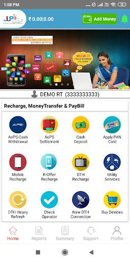 JustUPay -Recharge | AePS | PANCard | BBPS | DMT screenshot 2