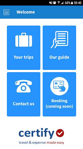 Certify Travel screenshot 1