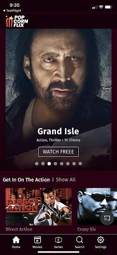 Popcornflix™ – Movies & TV screenshot 1