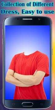 Man T-shirt Photo Suit Editor screenshot 3